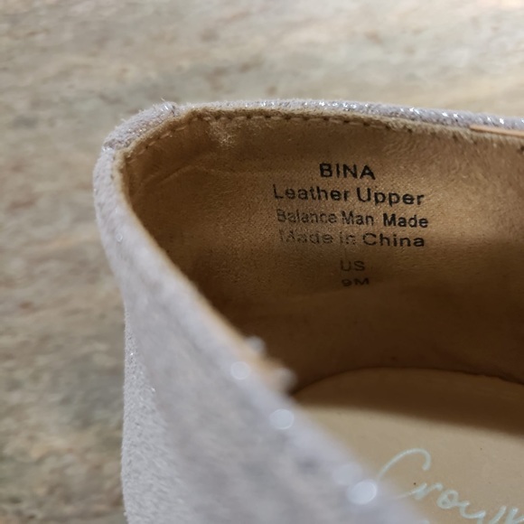 Beautiful Silver slide on espadrille - Picture 14 of 14